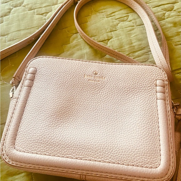 Kate Spade Purse Leather Light Beige ..Looks new REAL KATE SPADE Purse - Picture 6 of 10